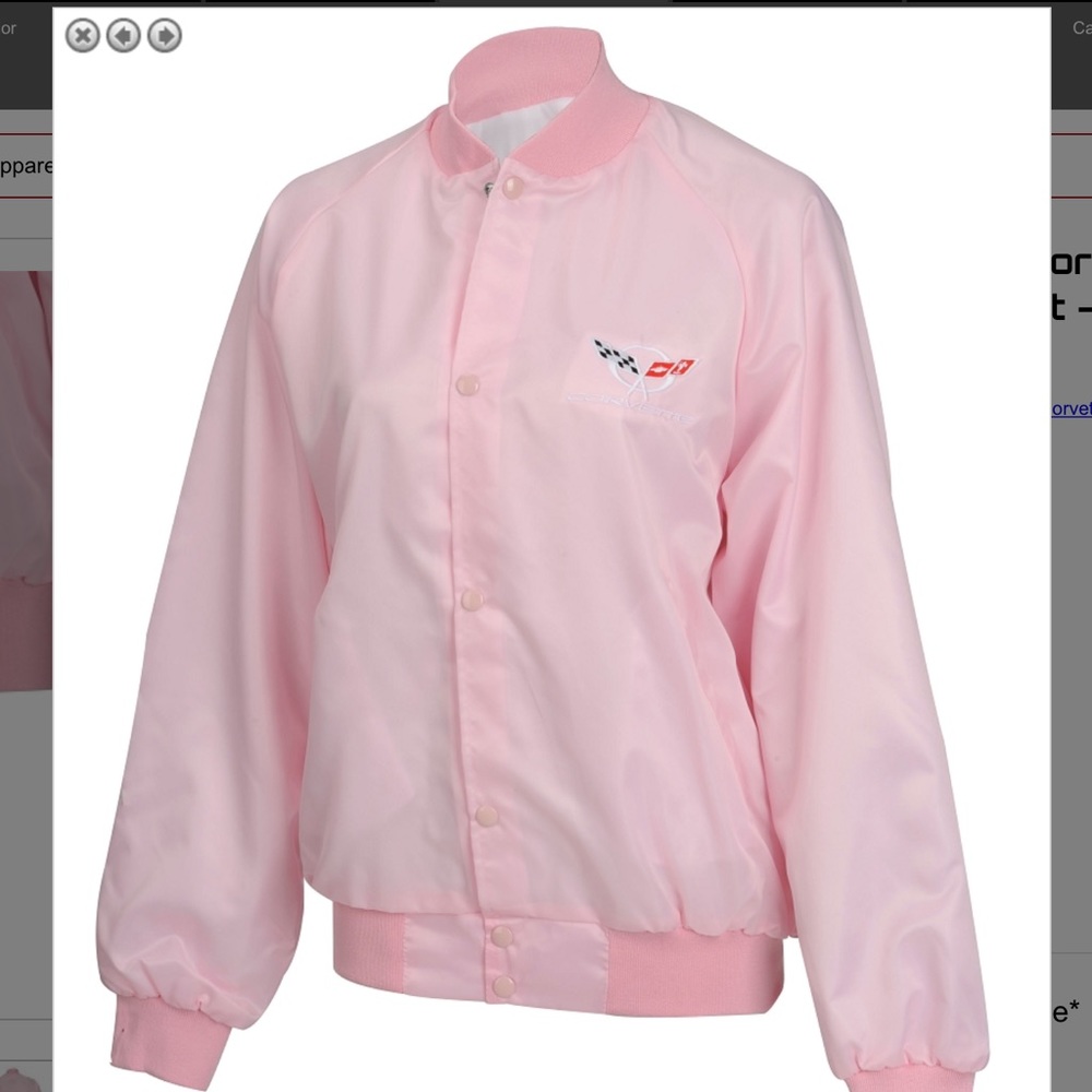 Women’s “Pink Lady” Style Corvette Jacket